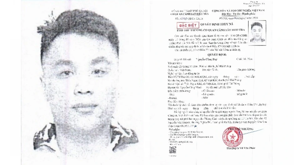 Công an Hà Nội truy nã 2 đối tượng lừa đảo chiếm đoạt tài sản Công an Hà Nội truy nã 2 đối tượng lừa đảo chiếm đoạt tài sản