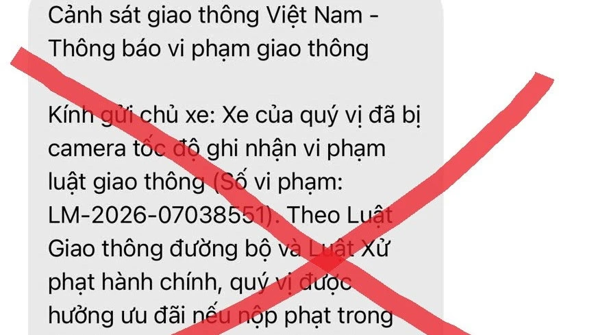 Công an Hải Phòng cảnh bảo thủ đoạn lừa đảo thông báo phạt nguội qua mạng Công an Hải Phòng cảnh bảo thủ đoạn lừa đảo thông báo phạt nguội qua mạng
