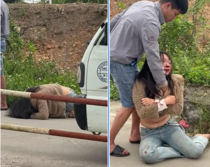 Công an lập hồ sơ xử lý thanh niên đánh, kéo lê cô gái trên đường vào ngày 8-3 Công an lập hồ sơ xử lý thanh niên đánh, kéo lê cô gái trên đường vào ngày 8-3