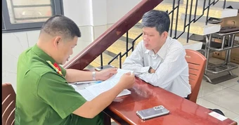 Công an phục hồi điều tra, bắt tạm giam giám đốc kinh doanh Nguyễn Đức Thắng 45 tuổi