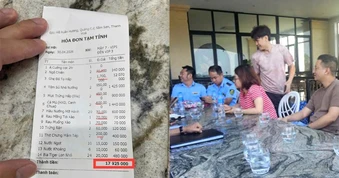 Công an Sầm Sơn thông tin về hóa đơn bữa ăn tối có món ghẹ đỏ 12 triệu đồng