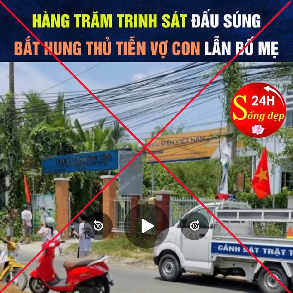 Công an Tây Ninh vào cuộc xử lý thông tin sai lệch vụ chồng sát hại vợ, con Công an Tây Ninh vào cuộc xử lý thông tin sai lệch vụ chồng sát hại vợ, con