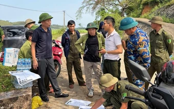 Công an thông tin về phát hiện thi thể nghi can vụ người phụ nữ bị sát hại