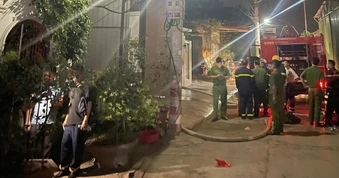 Công an thông tin vụ cháy nhà ở Hà Nội, 1 người tử vong