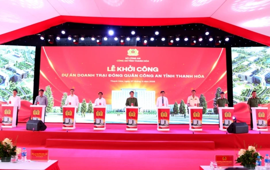 Công an tỉnh Thanh Hoá xây doanh trại đóng quân gần 33 ha Công an tỉnh Thanh Hoá xây doanh trại đóng quân gần 33 ha