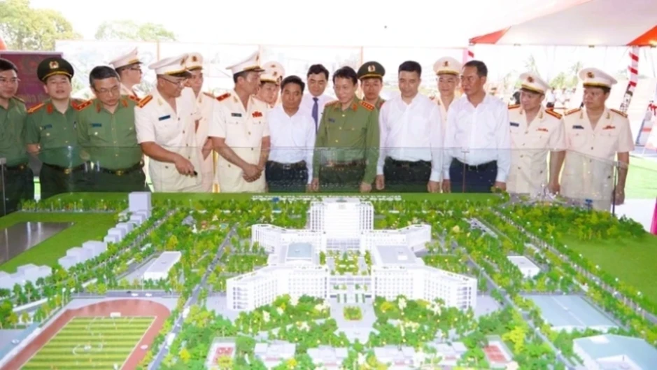 Công an tỉnh Thanh Hoá xây doanh trại đóng quân gần 33 ha Công an tỉnh Thanh Hoá xây doanh trại đóng quân gần 33 ha
