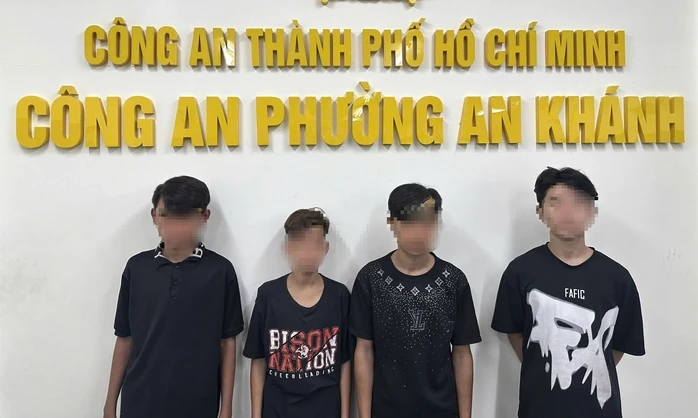 Công an TPHCM bắt 4 thiếu niên gây ra hàng loạt vụ trộm xe máy