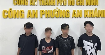 Công an TPHCM bắt 4 thiếu niên gây ra hàng loạt vụ trộm xe máy