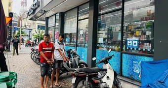 Công an TPHCM bắt hai thiếu niên trộm xe máy rồi đi Vũng Tàu chơi