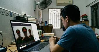 Công an TP.HCM tìm bị hại một vụ giả cảnh sát lừa đảo qua ứng dụng Zoom