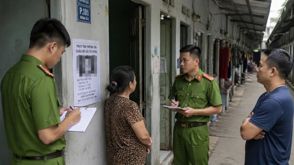 Công an TP.HCM tìm thân nhân bé gái sơ sinh trong túi rác từ 13 năm trước Công an TP.HCM tìm thân nhân bé gái sơ sinh trong túi rác từ 13 năm trước