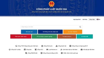 Cổng Pháp luật quốc gia phải lấy người dân và doanh nghiệp làm trung tâm
