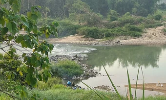 Đại úy công an hy sinh khi truy bắt 'cát tặc' ở Khánh Hòa