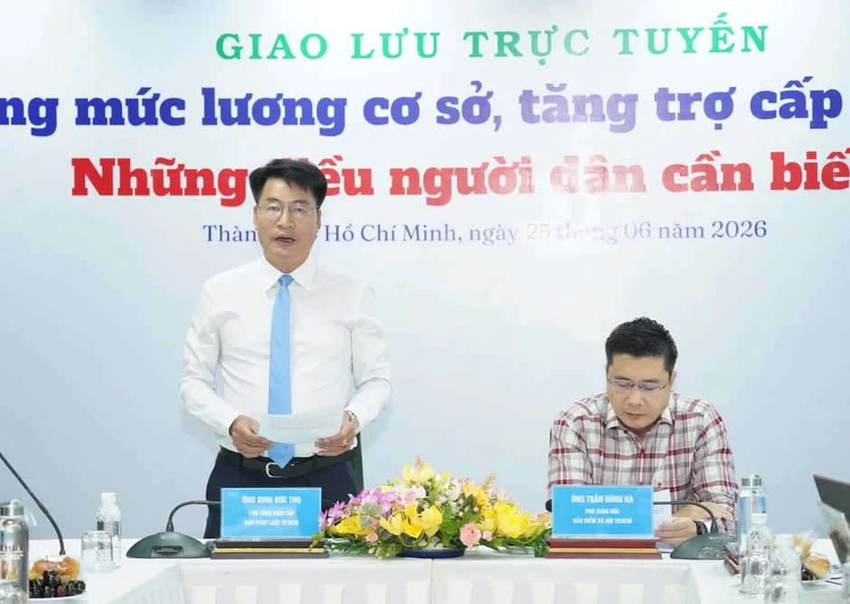 Đang giao lưu trực tuyến: Tăng mức lương cơ sở, quyền lợi BHXH thay đổi ra sao? Đang giao lưu trực tuyến: Tăng mức lương cơ sở, quyền lợi BHXH thay đổi ra sao?