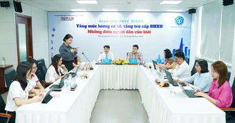 Đang giao lưu trực tuyến: Tăng mức lương cơ sở, quyền lợi BHXH thay đổi ra sao?