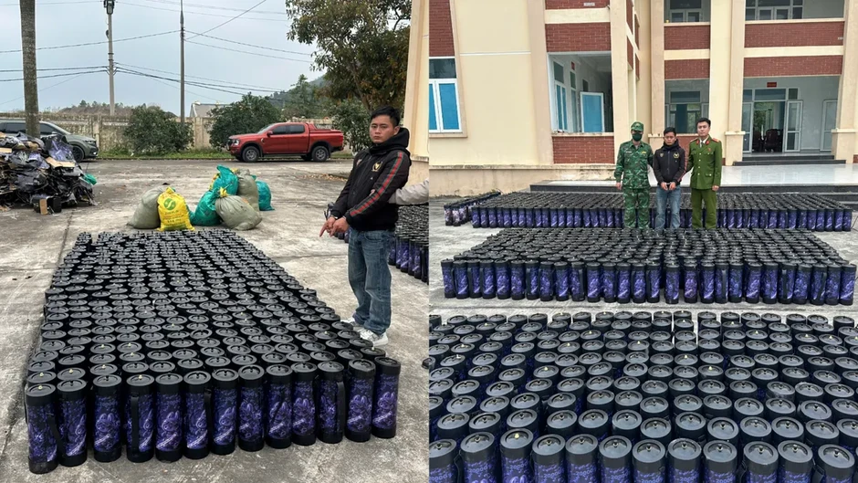 Đề nghị truy tố 6 bị can vận chuyển 1.364 bình khí cười