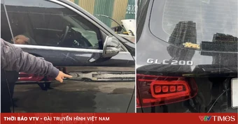 Đề nghị truy tố người phá hoại xe Mercedes GLC200 ở Hà Nội