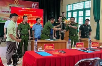 Điện Biên: Hiệu quả bước đầu từ mô hình “Xã điểm thu hồi vũ khí, vật liệu nổ" tại Mường Tùng và Na Sang