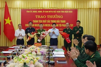 Điện Biên trao thưởng thành tích xuất sắc trong đấu tranh phòng, chống tội phạm ma túy