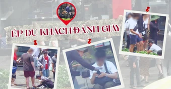 Điều tra: Vạch trần chiêu trò ‘làm tiền’ của nhóm đánh giày - Kỳ 2: Tạo 'ma trận' vây du khách