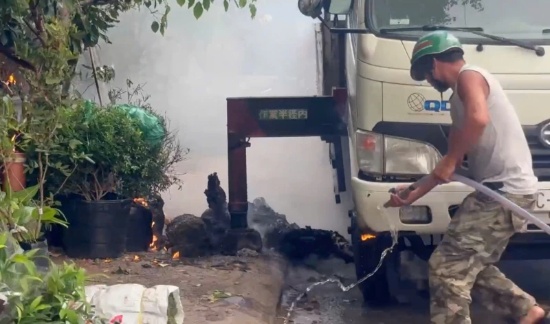 Điều tra vụ một người tử vong nghi do xe cẩu bị phóng điện Điều tra vụ một người tử vong nghi do xe cẩu bị phóng điện
