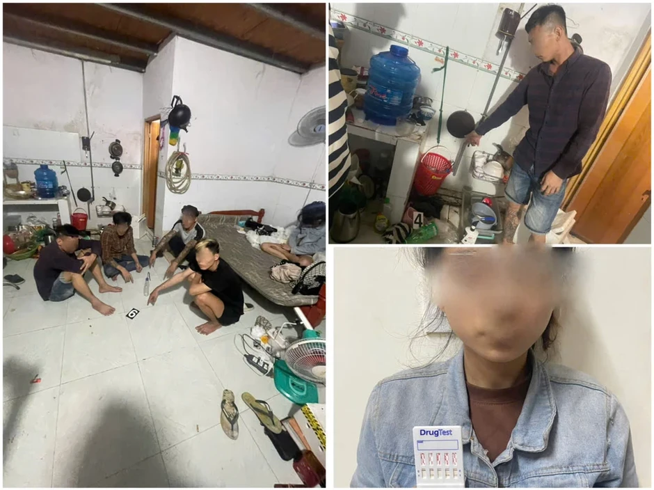 Đồng Nai: Bắt quả tang nhóm tổ chức sử dụng ma túy trong nhà trọ Đồng Nai: Bắt quả tang nhóm tổ chức sử dụng ma túy trong nhà trọ