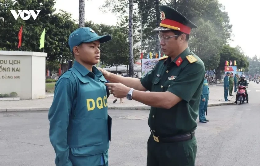 Đồng Nai siết chặt an ninh phục vụ lễ công bố thành lập thành phố Đồng Nai siết chặt an ninh phục vụ lễ công bố thành lập thành phố