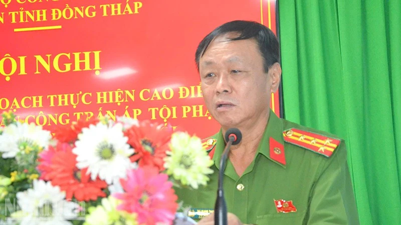 Đồng Tháp: Cao điểm tấn công trấn áp tội phạm ma túy tuyến biên giới Đồng Tháp: Cao điểm tấn công trấn áp tội phạm ma túy tuyến biên giới
