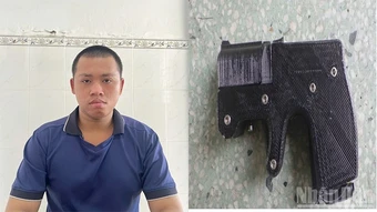 Đồng Tháp: Khởi tố đối tượng tàng trữ trái phép súng và đạn quân dụng