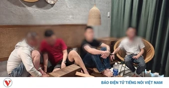 Đột kích biệt thự nghỉ dưỡng bắt nhóm đối tượng tổ chức sử dụng trái phép ma túy