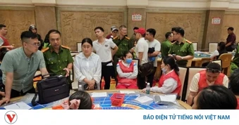 Đột kích sòng bạc trá hình ở biên giới Lạng Sơn, khởi tố 66 đối tượng