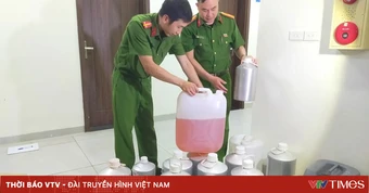 Dùng hóa chất pha với cồn sản xuất nước hoa giả các thương hiệu nổi tiếng