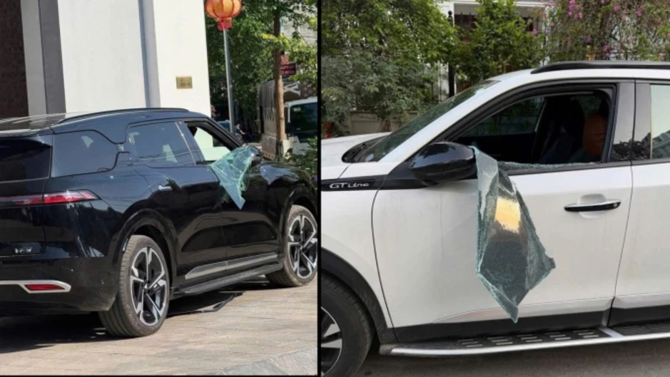 Dùng tua vít phá kính ôtô ở khu biệt thự, trộm tiền trong xe