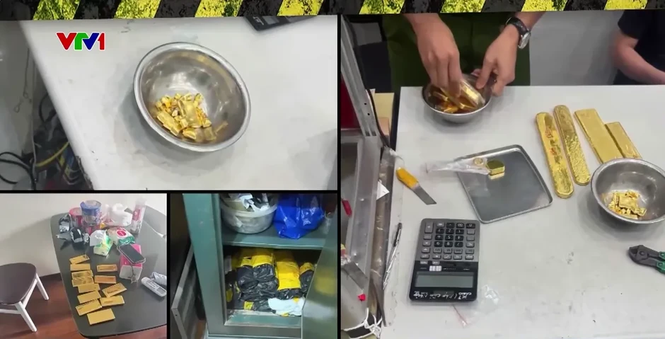 Đường đi của 8.000 cây vàng lậu giá trị hơn 1.200 tỷ đồng về Việt Nam Đường đi của 8.000 cây vàng lậu giá trị hơn 1.200 tỷ đồng về Việt Nam