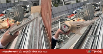 Giả danh công nhân, đột nhập công trường trộm  1.600 thanh ray nhôm trị giá 500 triệu đồng