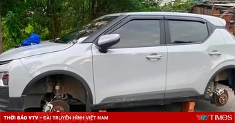 Hà Nội: Bắt giữ kẻ chuyên "kê gạch tháo bánh" ô tô tại các khu đô thị