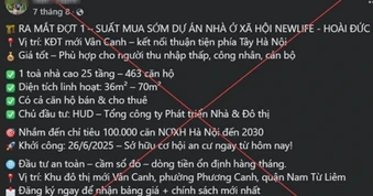 Hà Nội: Phạt 2 người rao bán ‘suất ngoại giao, suất nội bộ’ nhà ở xã hội