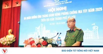 Hà Nội ra quân tháng hành động phòng chống ma túy năm 2026