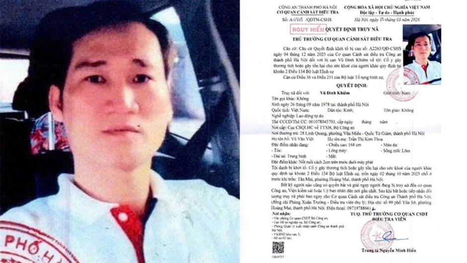 Hà Nội truy nã kẻ đánh người sau cuộc nhậu Hà Nội truy nã kẻ đánh người sau cuộc nhậu