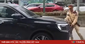 Hà Nội: Xác minh, bàn giao tài xế không chấp hành hiệu lệnh của CSGT trên đường Nguyễn Hoàng