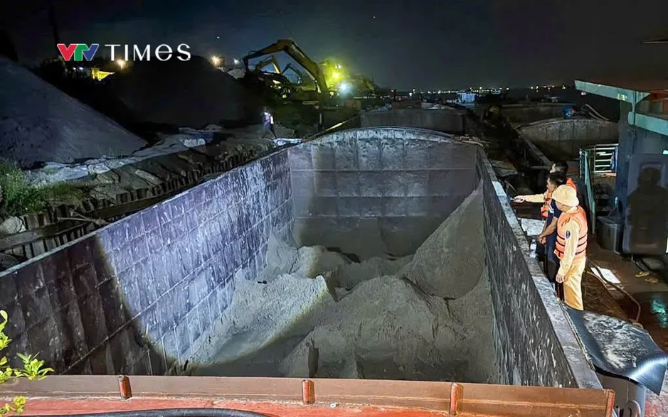 Hà Nội: Xử phạt 86 triệu đồng đối với 2 bến vật liệu xây dựng không phép hoạt động trong đêm Hà Nội: Xử phạt 86 triệu đồng đối với 2 bến vật liệu xây dựng không phép hoạt động trong đêm