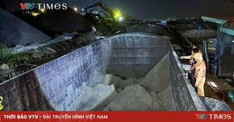 Hà Nội: Xử phạt 86 triệu đồng đối với 2 bến vật liệu xây dựng không phép hoạt động trong đêm