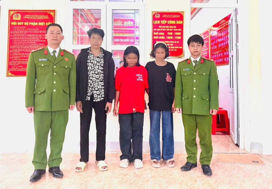 Hai bé gái trốn nhà "ra nước ngoài làm việc", được tìm thấy trong khách sạn