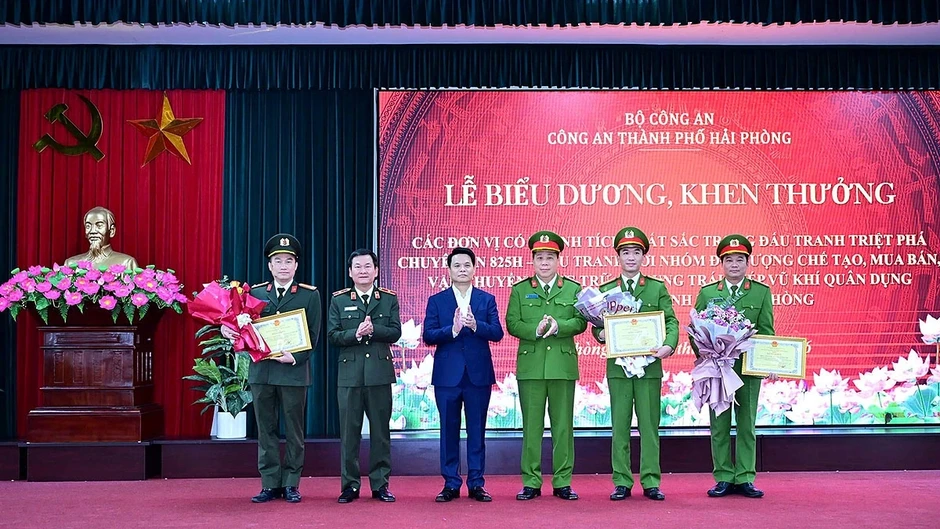 Hải Phòng triệt phá đường dây chế tạo, mua bán vũ khí quân dụng quy mô lớn Hải Phòng triệt phá đường dây chế tạo, mua bán vũ khí quân dụng quy mô lớn