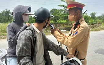 Hải Phòng: Xử lý nhiều trường hợp vi phạm trật tự an toàn giao thông trong 3 ngày nghỉ lễ