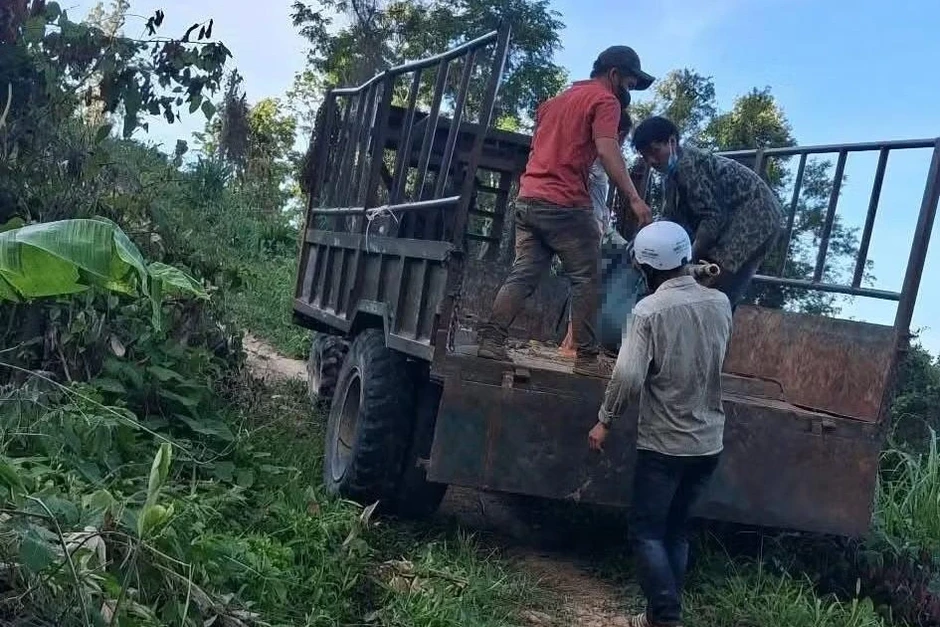 Hàng chục cảnh sát truy bắt nghi phạm giết người trong rừng sâu Hàng chục cảnh sát truy bắt nghi phạm giết người trong rừng sâu