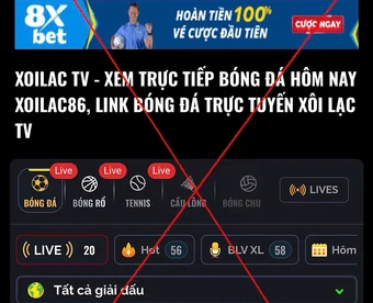 Hệ thống Xôi Lạc TV bị triệt phá