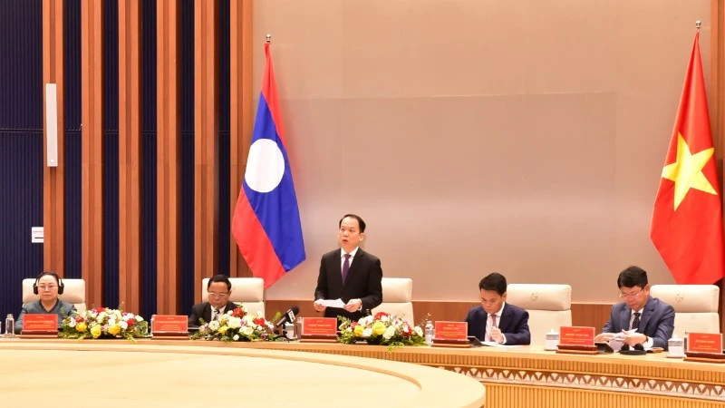 Hội nghị Tư pháp các tỉnh có chung đường biên giới Việt Nam-Lào mở rộng lần thứ 7 thúc đẩy hợp tác biên giới