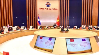 Hội nghị Tư pháp các tỉnh có chung đường biên giới Việt Nam-Lào mở rộng lần thứ 7 thúc đẩy hợp tác biên giới