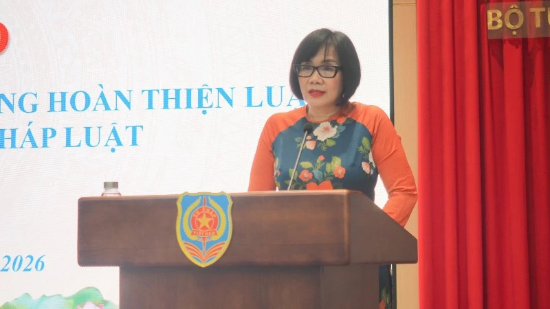 Hướng tới xây dựng cấu trúc hệ thống pháp luật tinh gọn, thống nhất, dễ tiếp cận